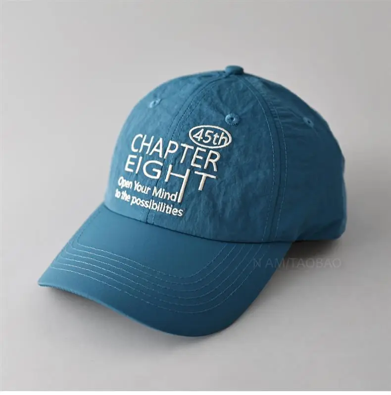 Blue Chapter EIGHT Baseball Cap for Men Women — feature 9