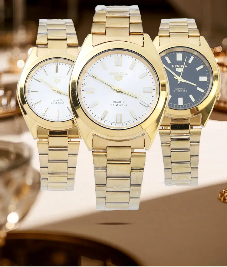 All-Gold Waterproof Quartz Watch for Men — feature 2