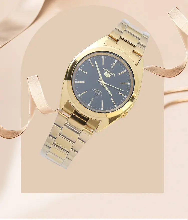 All-Gold Waterproof Quartz Watch for Men — feature 8