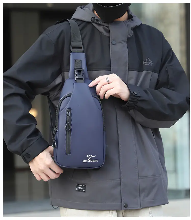 Korean Style Water-Proof Crossbody Bag for Men — feature 18