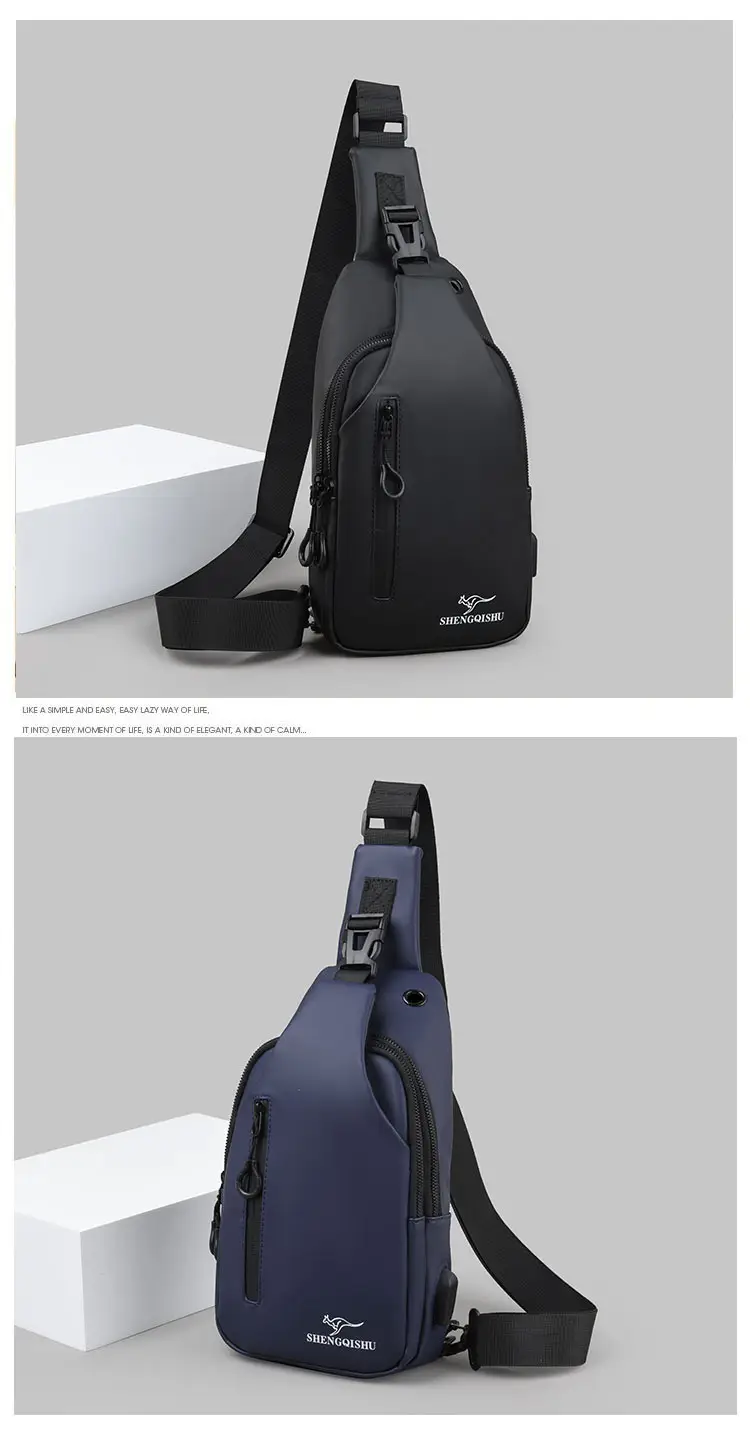 Korean Style Water-Proof Crossbody Bag for Men — feature 6