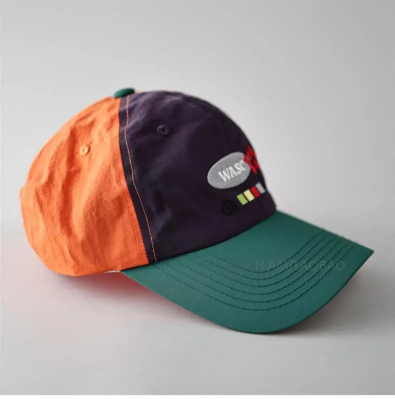 Korean Style Baseball Cap Color Blocking Quick Dry Unisex Travel Sunshade — feature 5