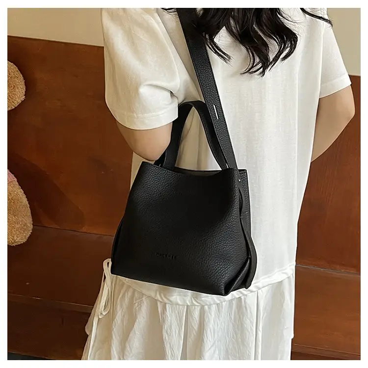 Women's Crossbody Bag Cream Leather 2025 New Trendy — feature 23