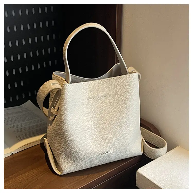 Women's Crossbody Bag Cream Leather 2025 New Trendy — feature 31