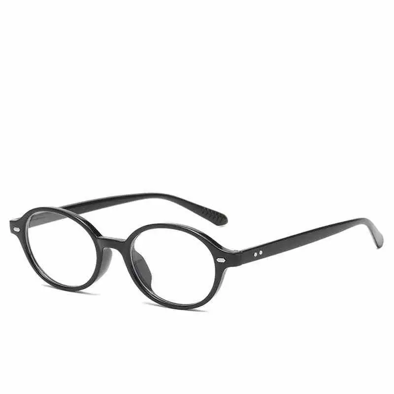 2025 New Oval Sunglasses European American Trendy High-End Sunshade Sunglasses Literary Retro Anti-Blue Light Flat Glasses - Image 7