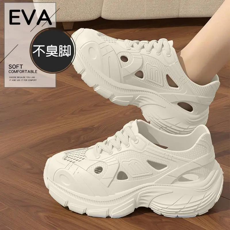 Eva Croc Women's Thick Sandals Summer 2025 - Image 4