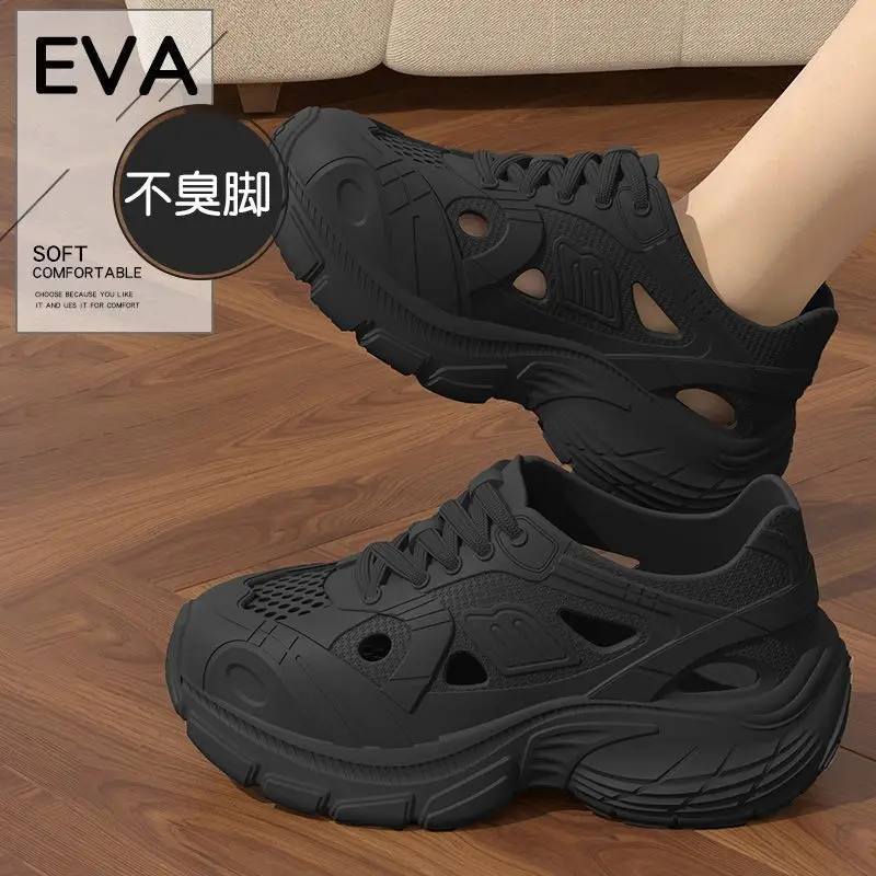Eva Croc Women's Thick Sandals Summer 2025 - Image 5