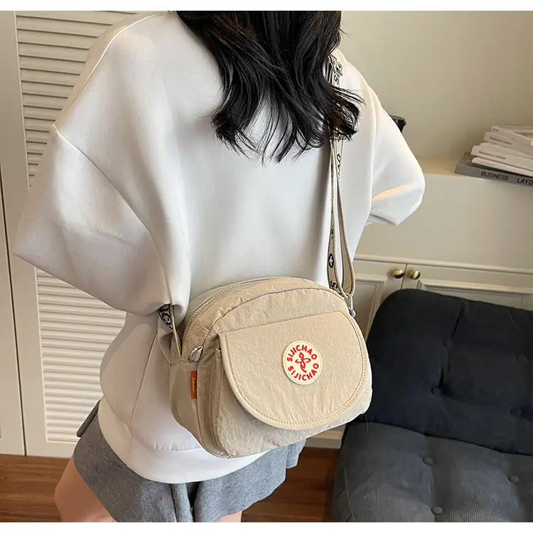 Women's Beige Crossbody Bag 2025 Casual Lightweight — feature 10