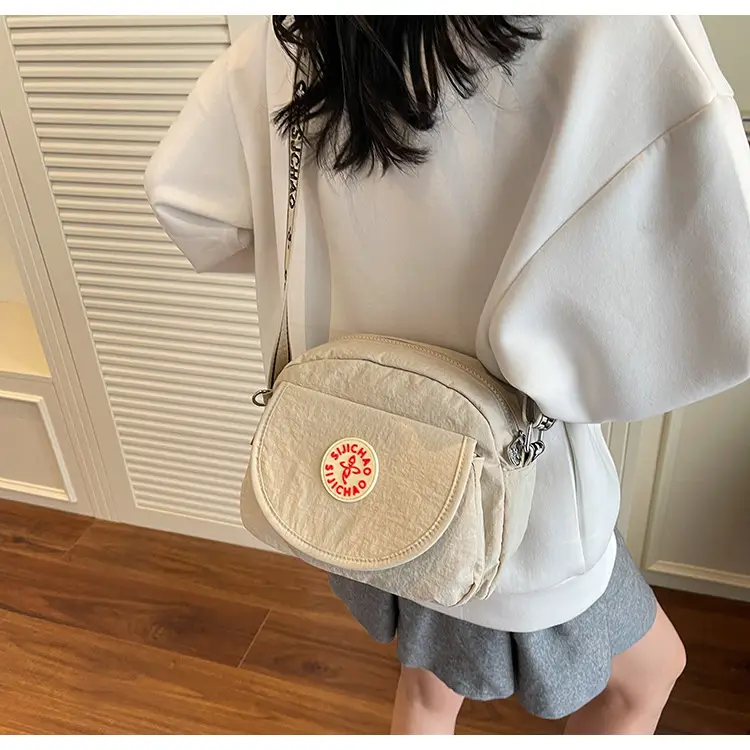 Women's Beige Crossbody Bag 2025 Casual Lightweight — feature 9