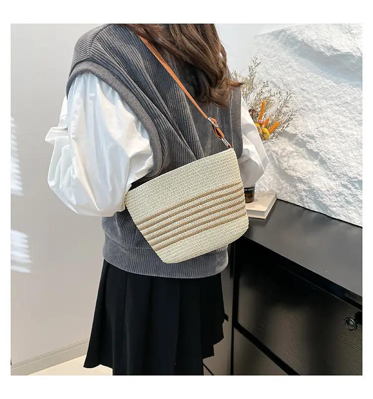 Straw Woven Crossbody Bag for Women — feature 14