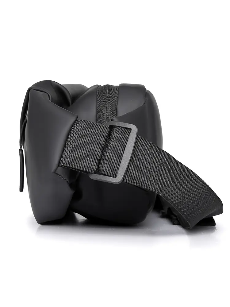 Black Crossbody Shoulder Bag Large Capacity Business Commuter