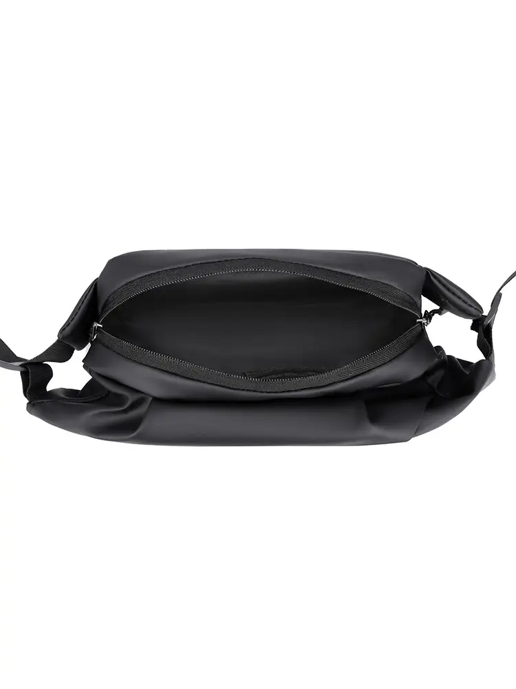 Black Crossbody Shoulder Bag Large Capacity Business Commuter