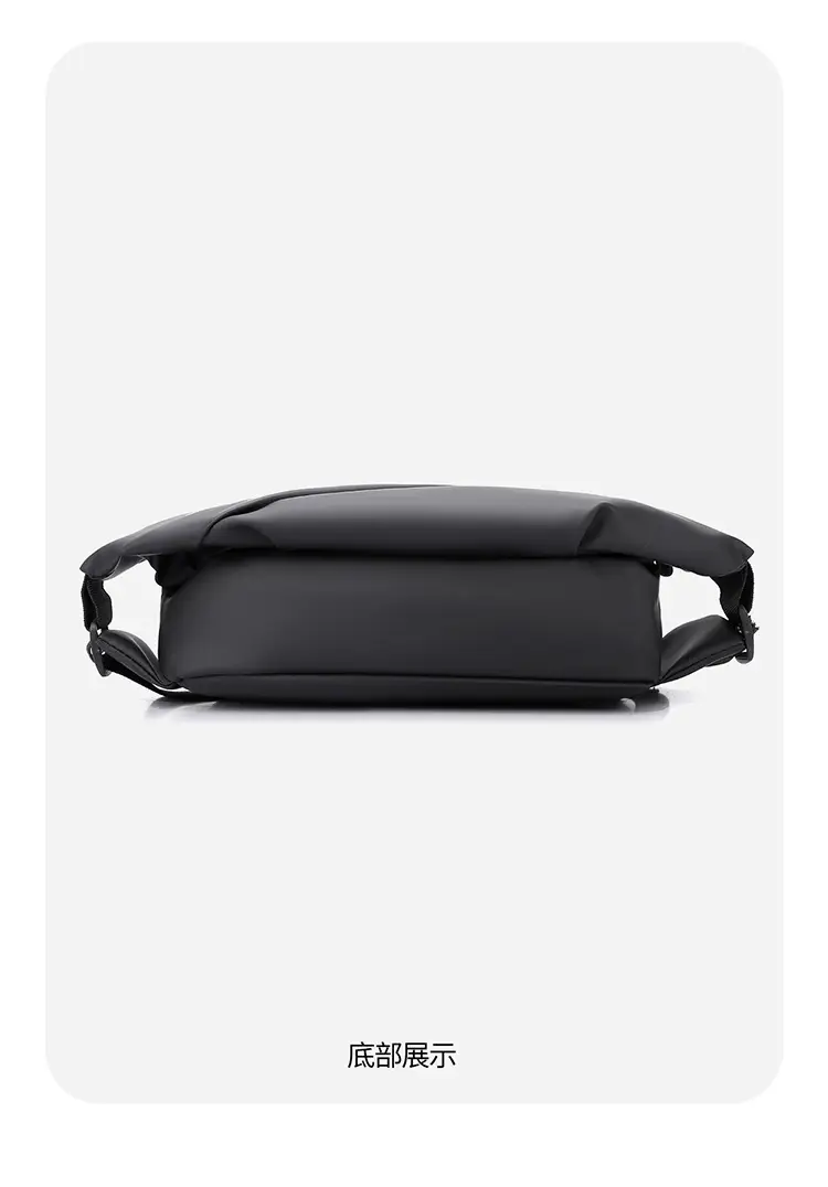 Black Crossbody Shoulder Bag Large Capacity Business Commuter — feature 28