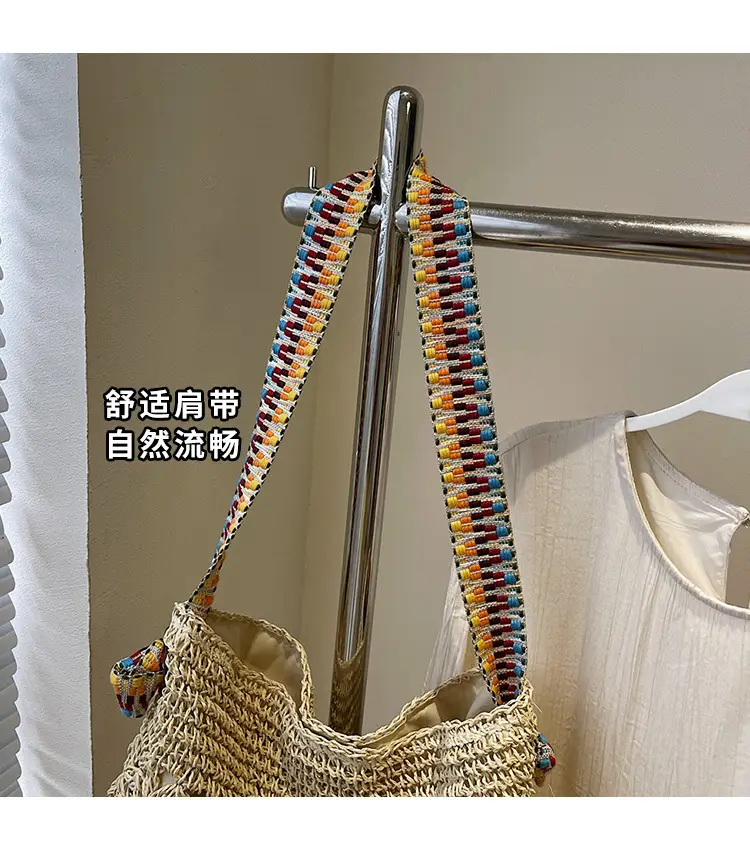 Women Cross-Border Woven Bag 2025 New Texture Hollow Design — feature 5
