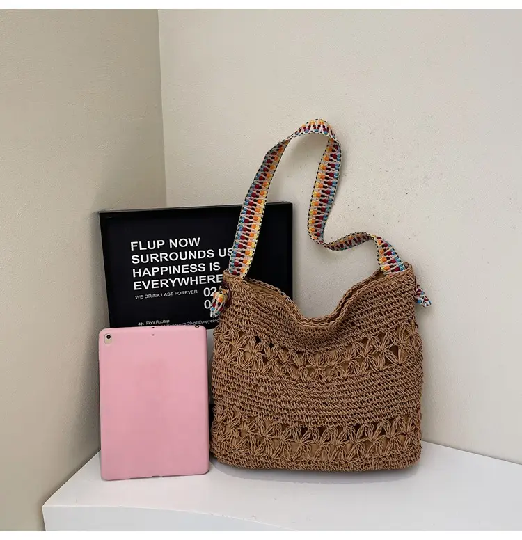 Women Cross-Border Woven Bag 2025 New Texture Hollow Design — feature 50