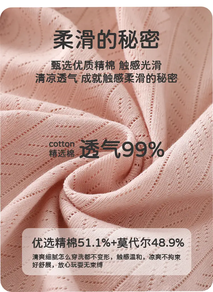 Baby Cotton Pink T-Shirt Short Sleeve Anyang — feature 4