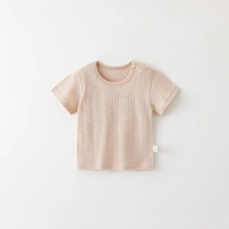 Baby Cotton Pink T-Shirt Short Sleeve Anyang