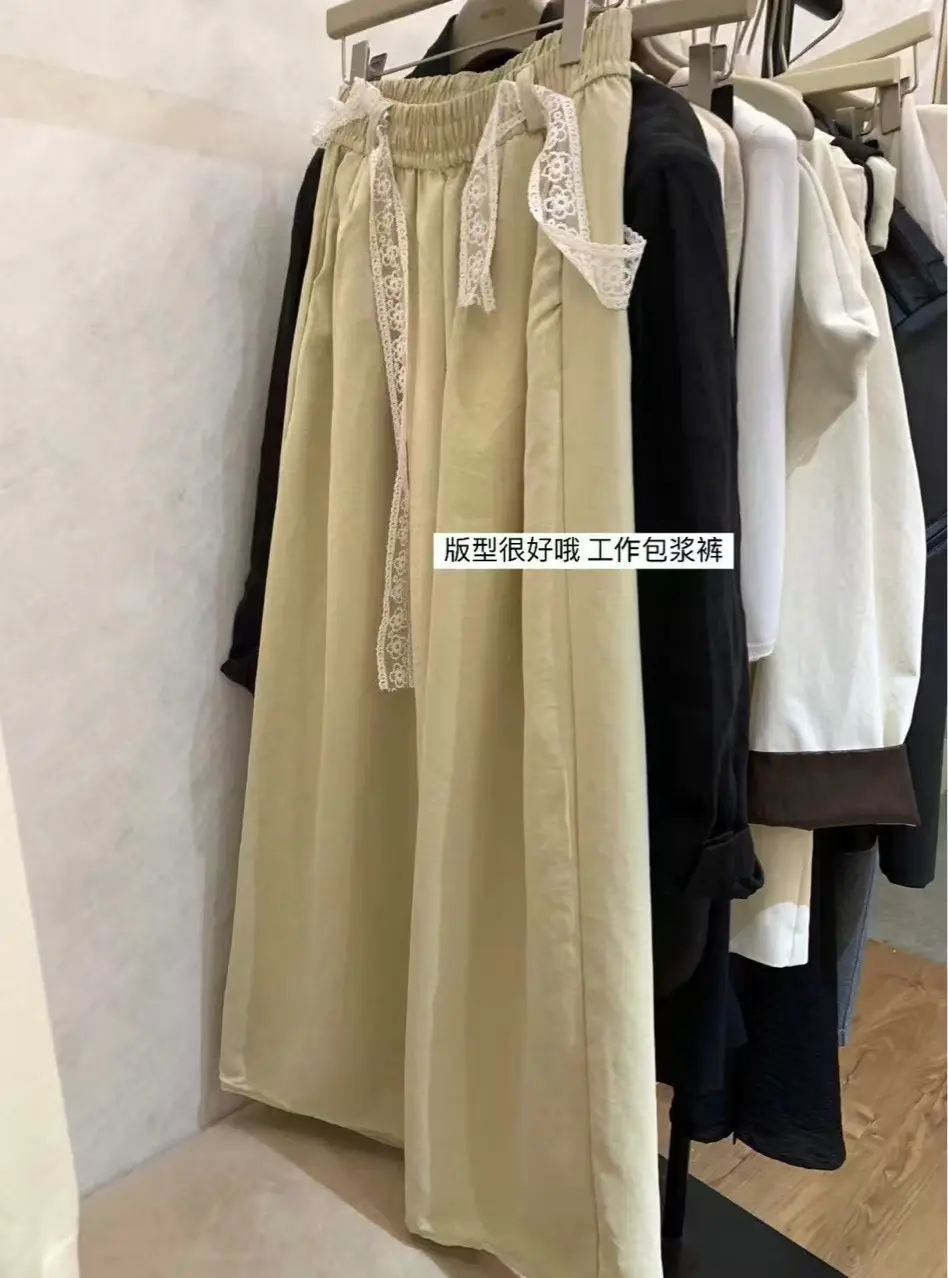 Women Light Lace Belt Cargo Pants Summer 2025 — feature 2