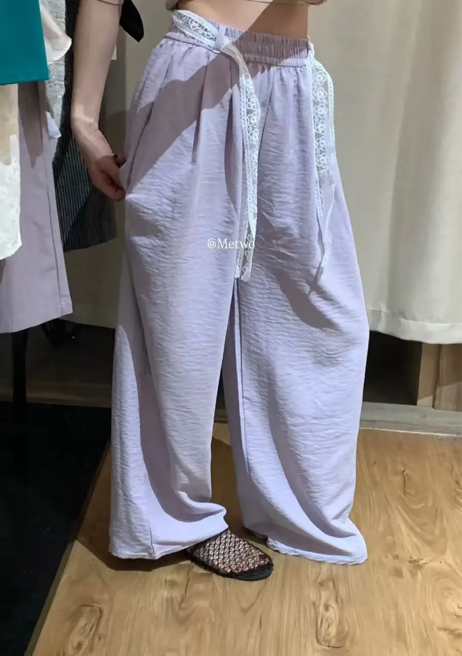 Women Light Lace Belt Cargo Pants Summer 2025 — feature 4