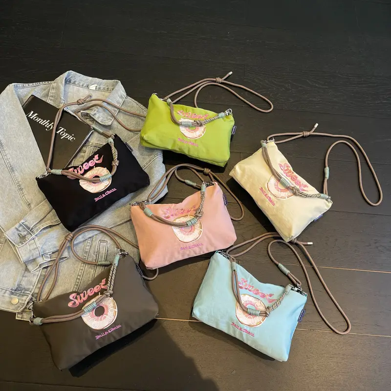 2026 Donut Embroidery Shoulder Bag for Women - Image 9