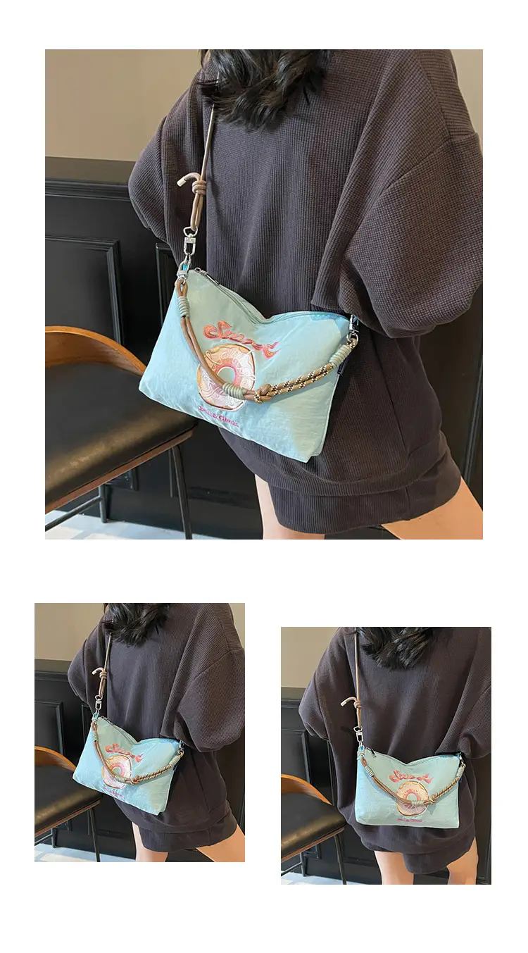 2026 Donut Embroidery Shoulder Bag for Women — feature 12