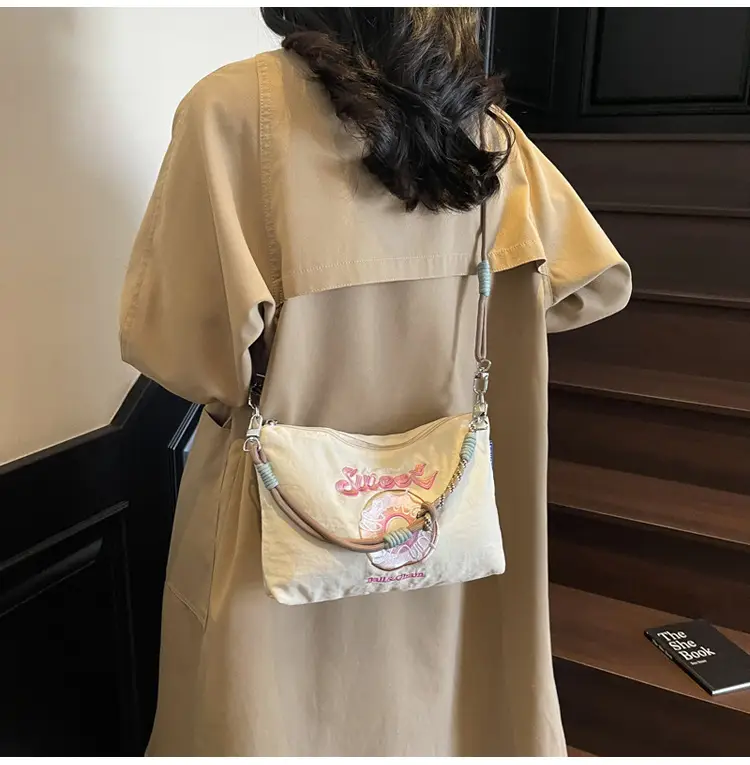2026 Donut Embroidery Shoulder Bag for Women — feature 19