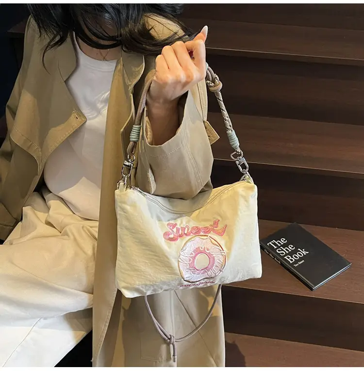 2026 Donut Embroidery Shoulder Bag for Women — feature 20