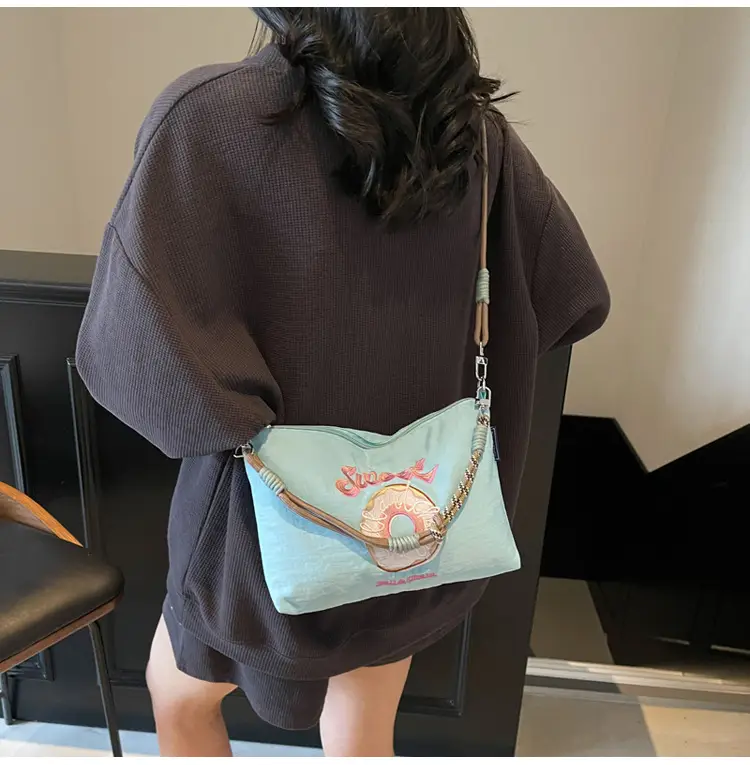 2026 Donut Embroidery Shoulder Bag for Women — feature 27