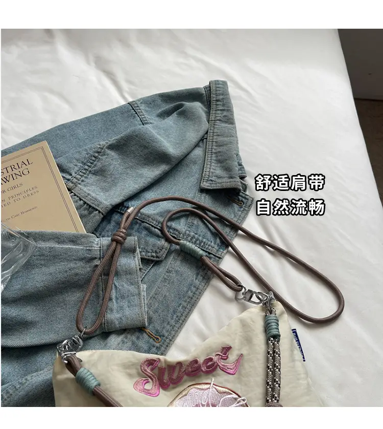 2026 Donut Embroidery Shoulder Bag for Women — feature 3