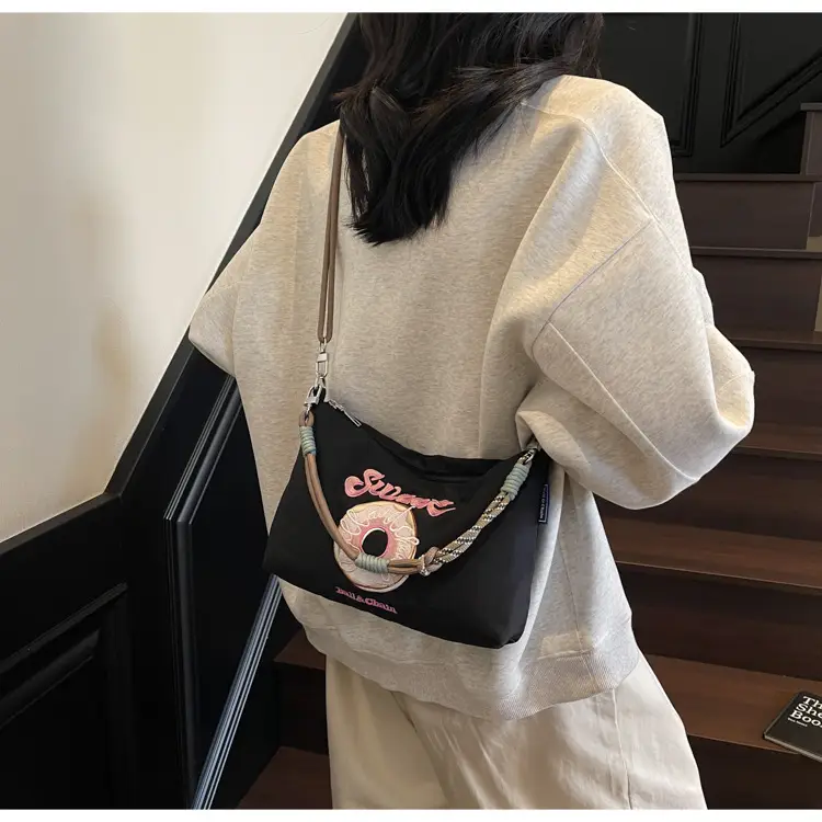 2026 Donut Embroidery Shoulder Bag for Women — feature 31