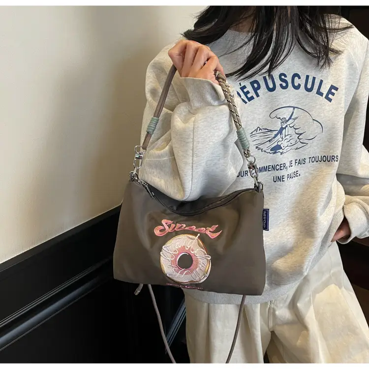 2026 Donut Embroidery Shoulder Bag for Women — feature 32