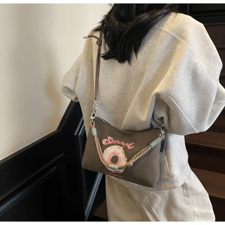 2026 Donut Embroidery Shoulder Bag for Women — feature 33