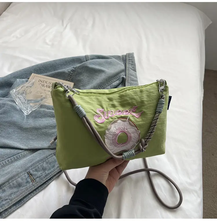 2026 Donut Embroidery Shoulder Bag for Women — feature 34