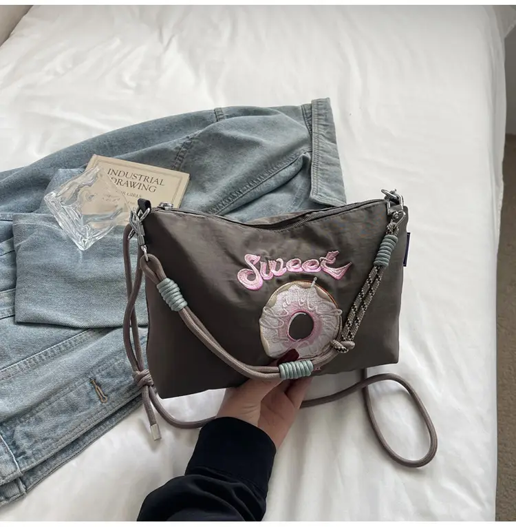 2026 Donut Embroidery Shoulder Bag for Women — feature 36