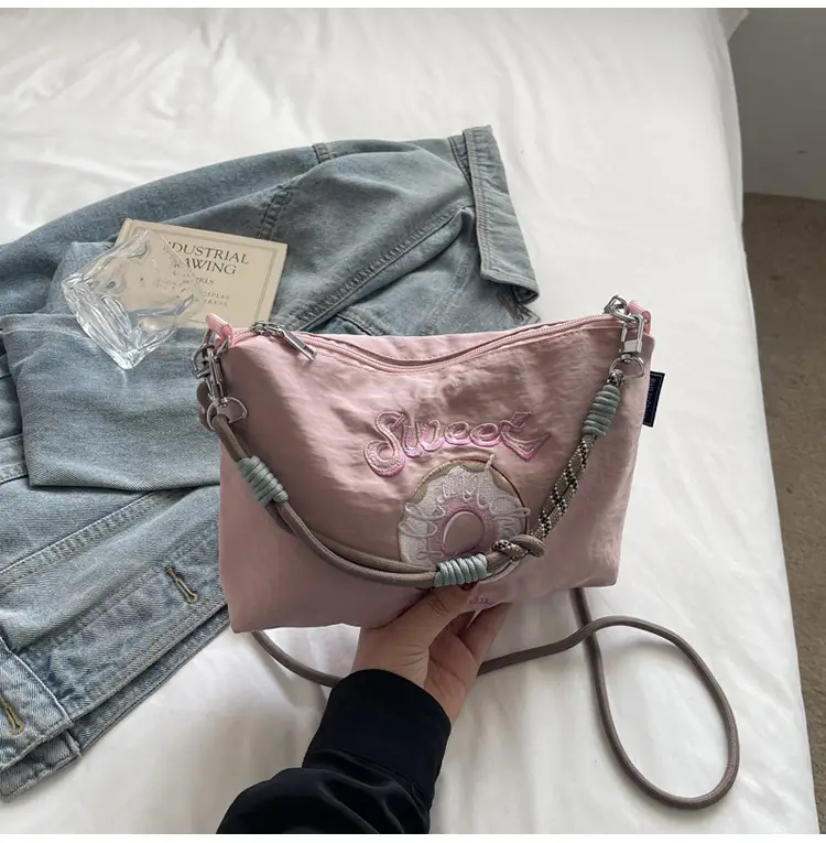 2026 Donut Embroidery Shoulder Bag for Women — feature 37
