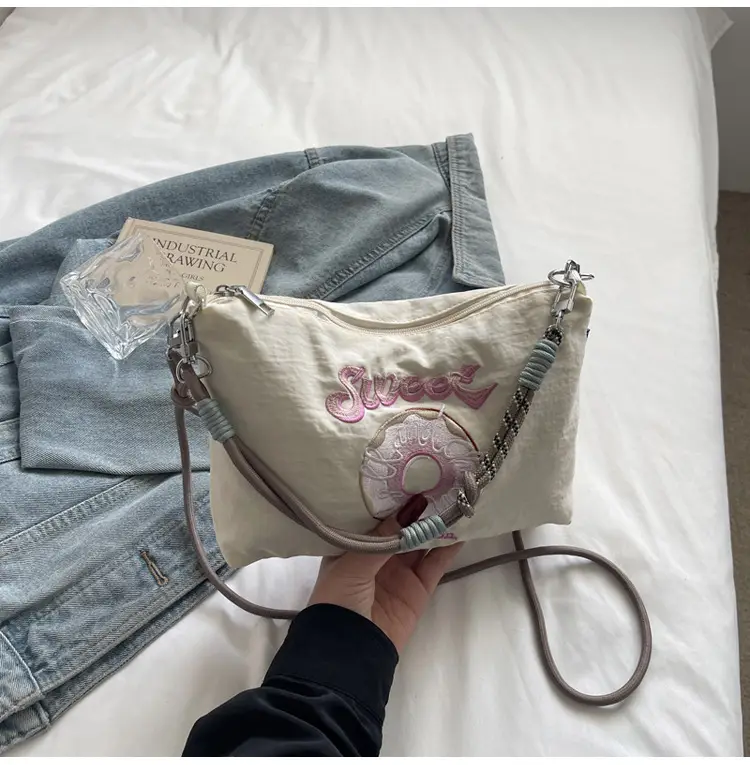2026 Donut Embroidery Shoulder Bag for Women — feature 38