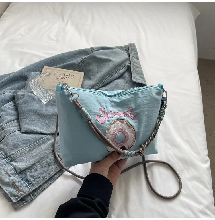 2026 Donut Embroidery Shoulder Bag for Women — feature 39