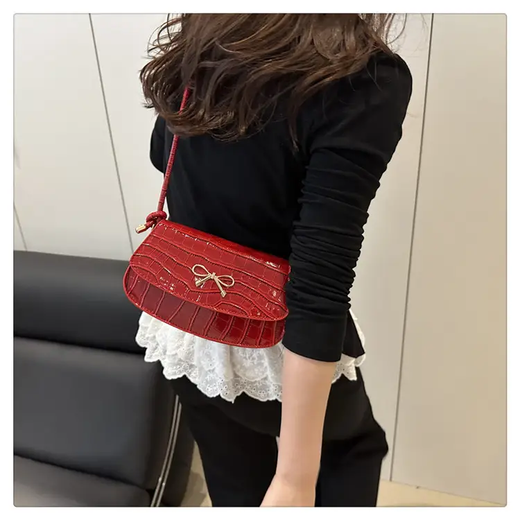 Red Bow Knot Crossbody Bag for Women — feature 20