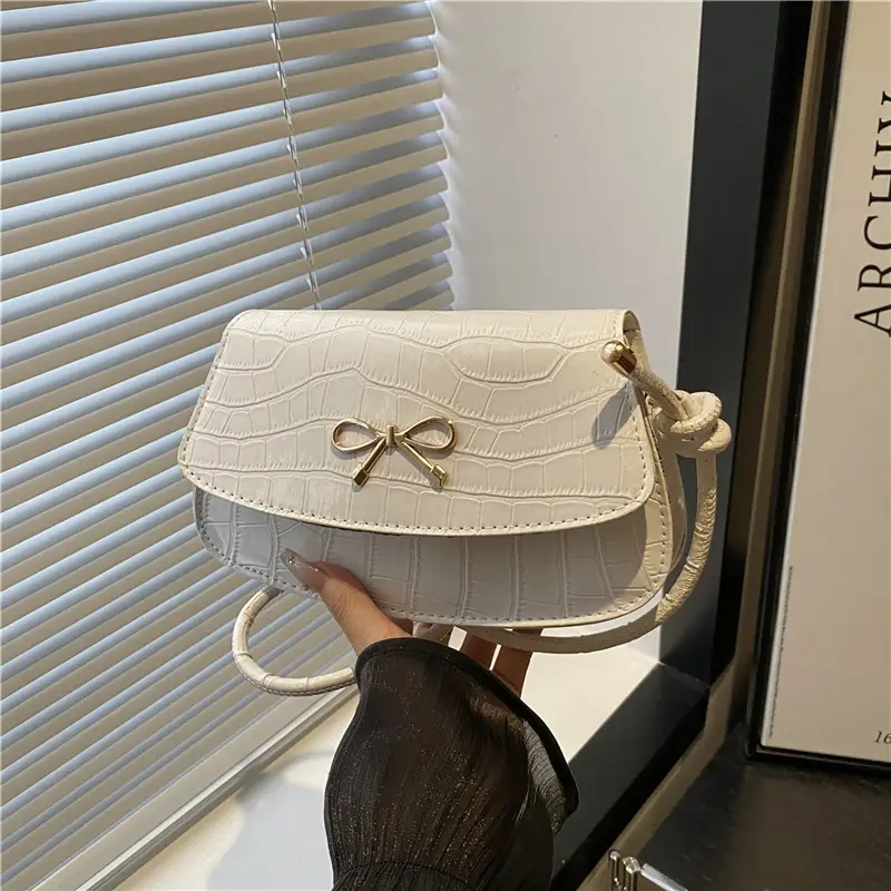 Red Bow Knot Crossbody Bag for Women
