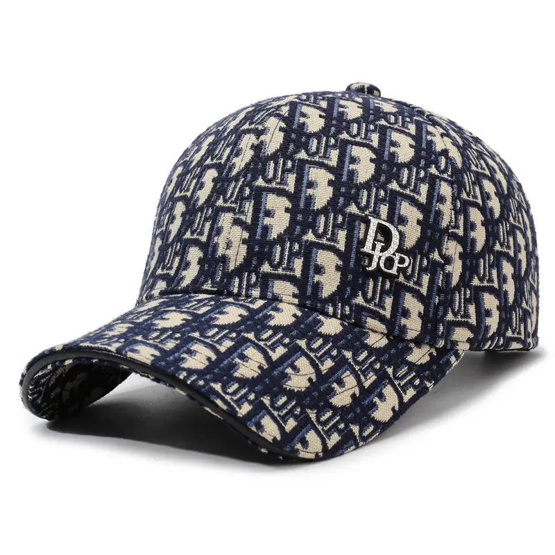 Unisex Letter Print Baseball Cap with Duckbill Design - Image 3