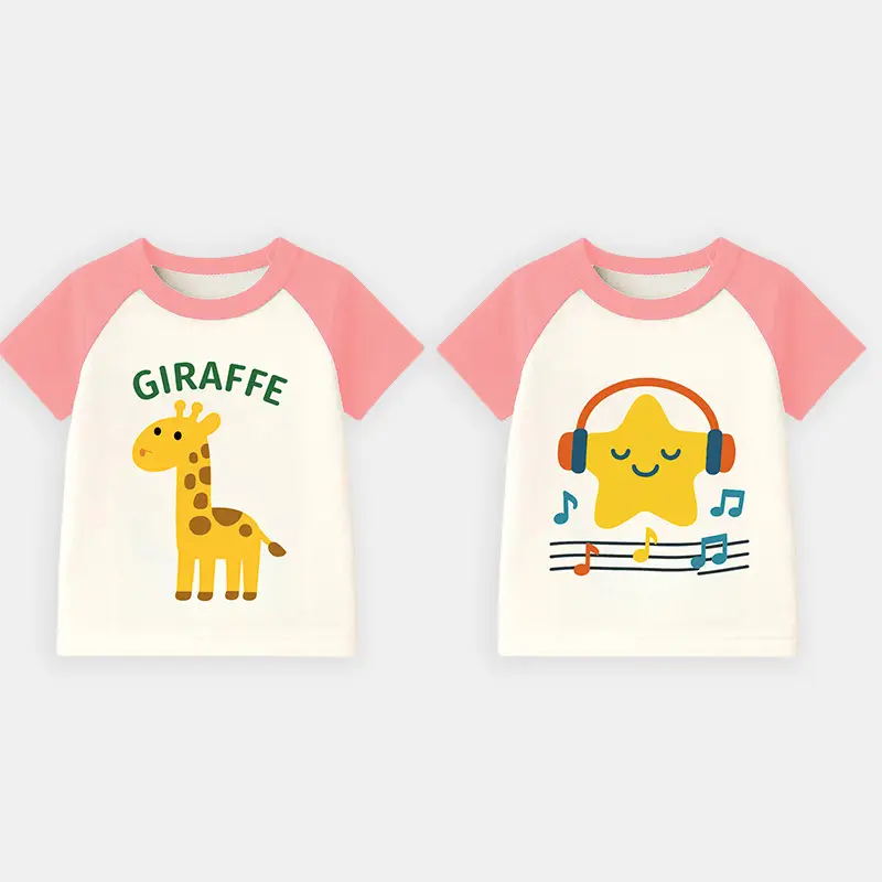 2025 Cartoon Baby T-Shirt Set Summer Kids Cotton - Image 4