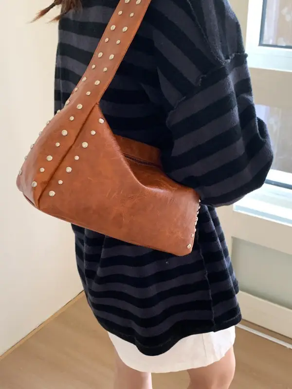 Retro Rivet Bag Women Summer 2025 - Image 7