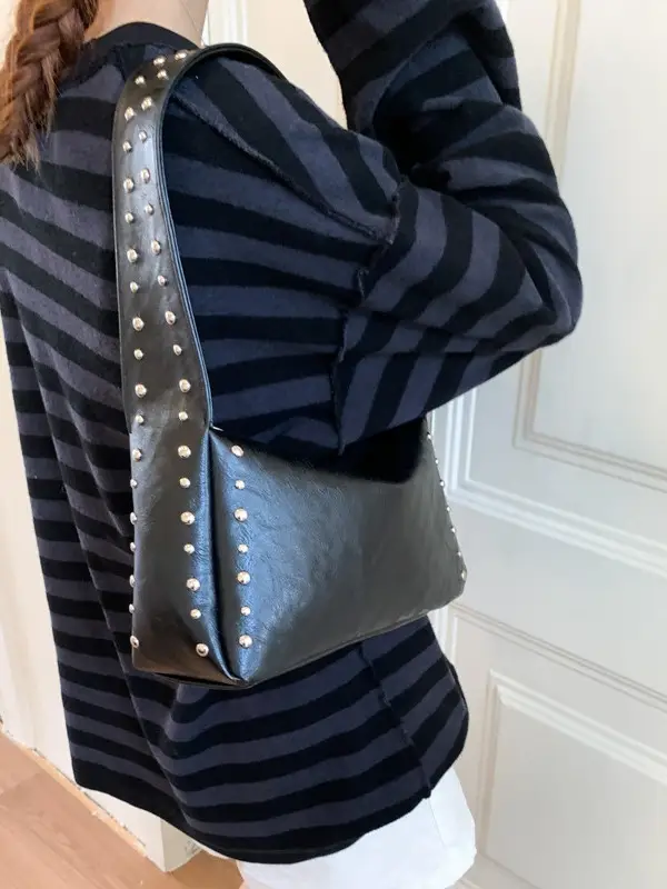 Retro Rivet Bag Women Summer 2025 - Image 8