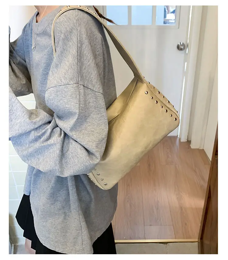 Retro Rivet Bag Women Summer 2025 — feature 7