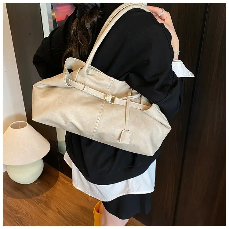 Brown Cross-Border Large Capacity Women's Tote Bag — feature 12