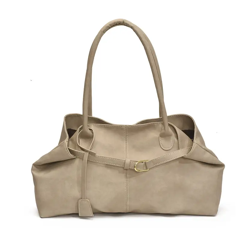 Brown Cross-Border Large Capacity Women's Tote Bag - Image 3