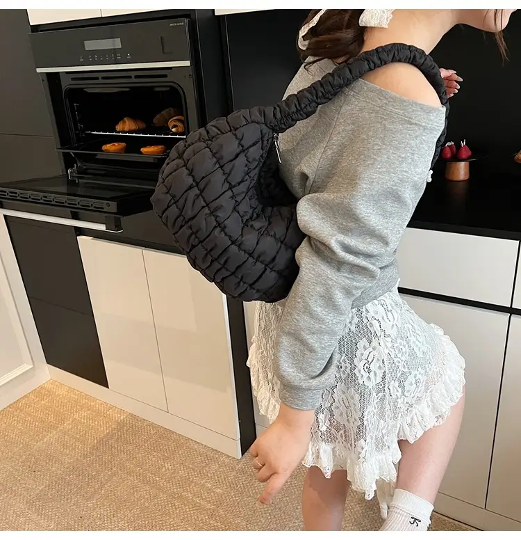 Pink Quilted Armpit Bag for Women 2025 — feature 16