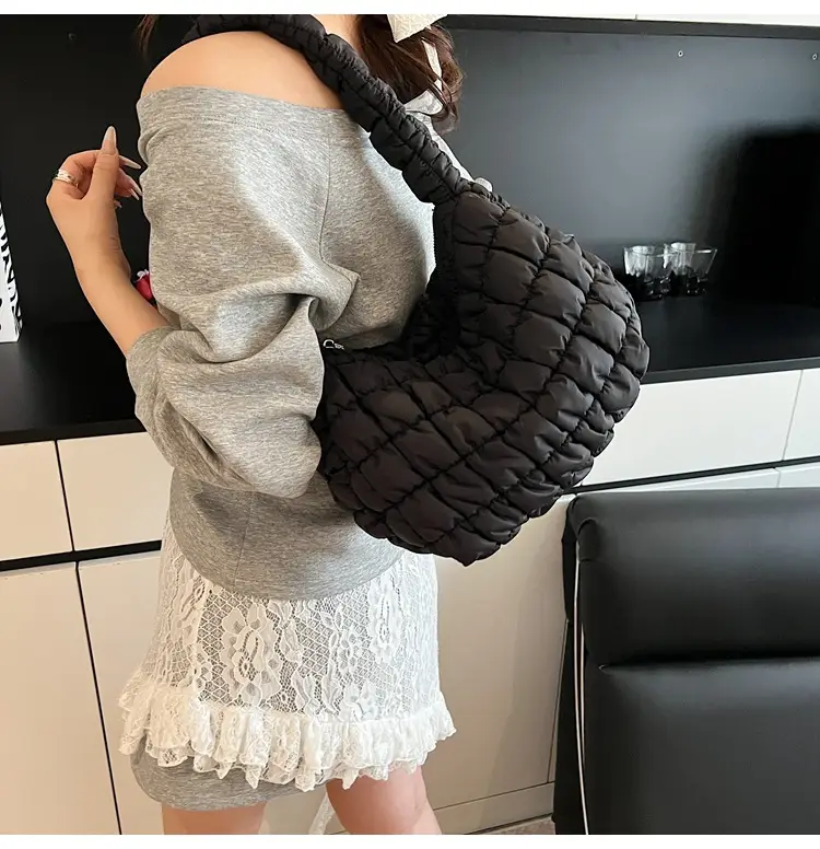 Pink Quilted Armpit Bag for Women 2025 — feature 17
