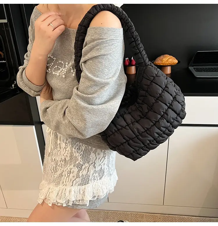 Pink Quilted Armpit Bag for Women 2025 — feature 19