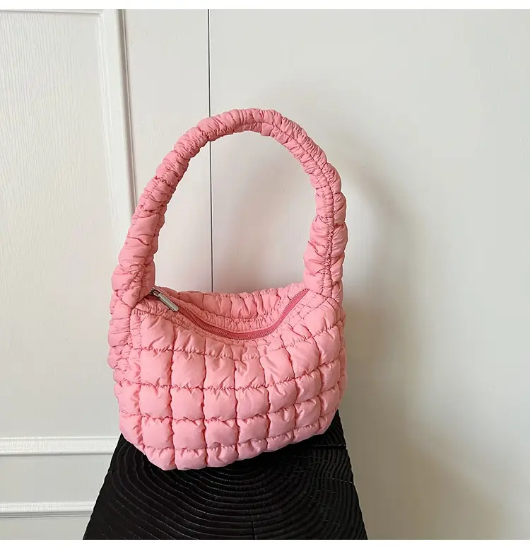 Pink Quilted Armpit Bag for Women 2025 — feature 40